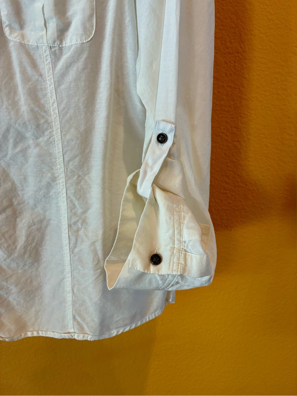 Chicos Button Down Blouse - Picture 3 of 5